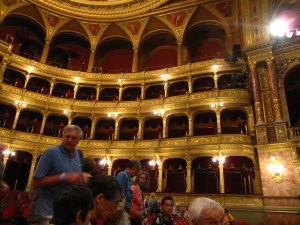 Interior of Budapest Opera