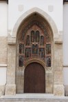 Gothic South portal at St. Mark's